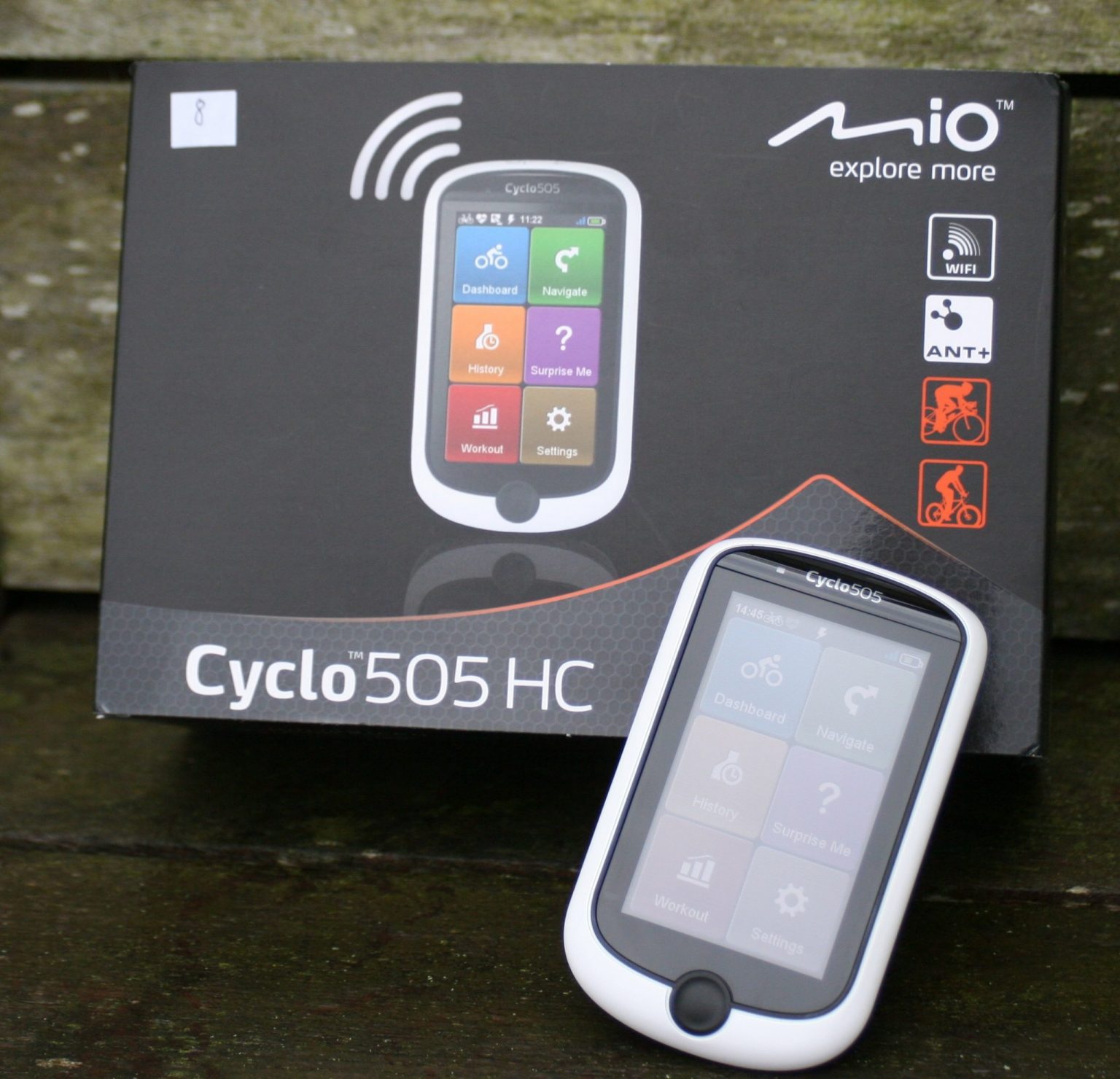 GPS Vélo Magellan Cyclo 505 HC – Neuf En Stock Ancien – Écran Couleur 3 Pouces