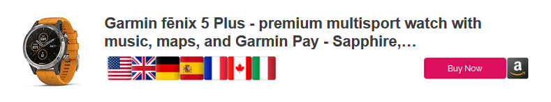 Garmin Fenix 5 plus