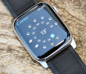 Apple Watch 7 Weather Forecast Conditions
