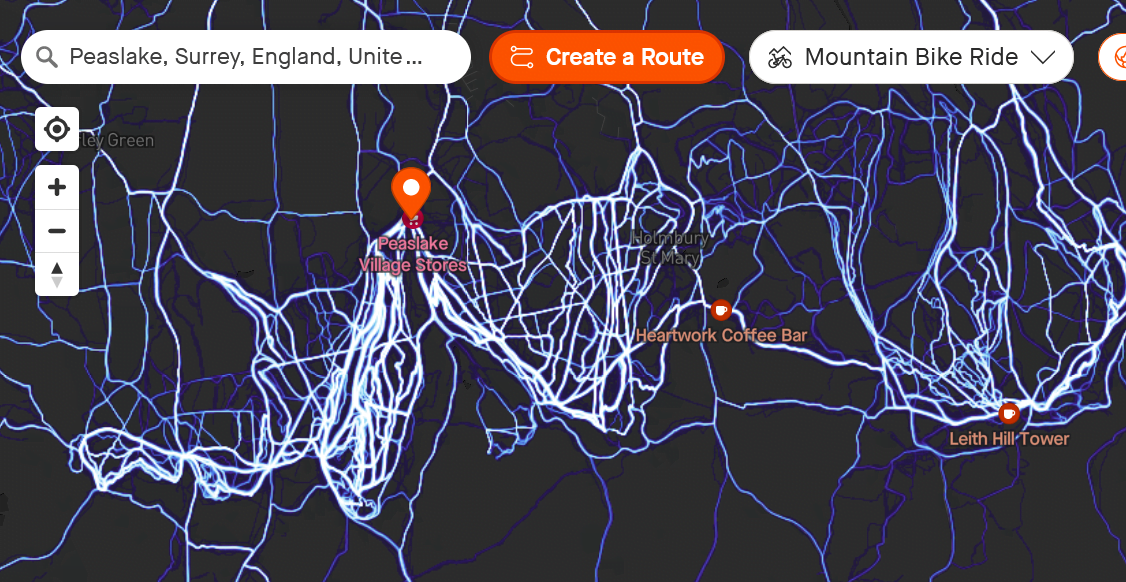 Strava Updates Heatmaps - Gravel and Mountain Bike now included
