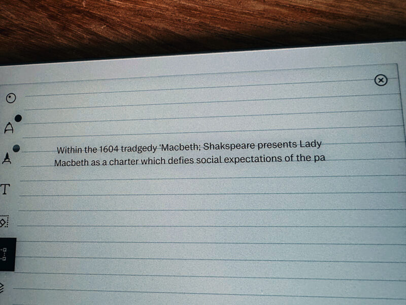 remarkable paper pure converted writing to text font